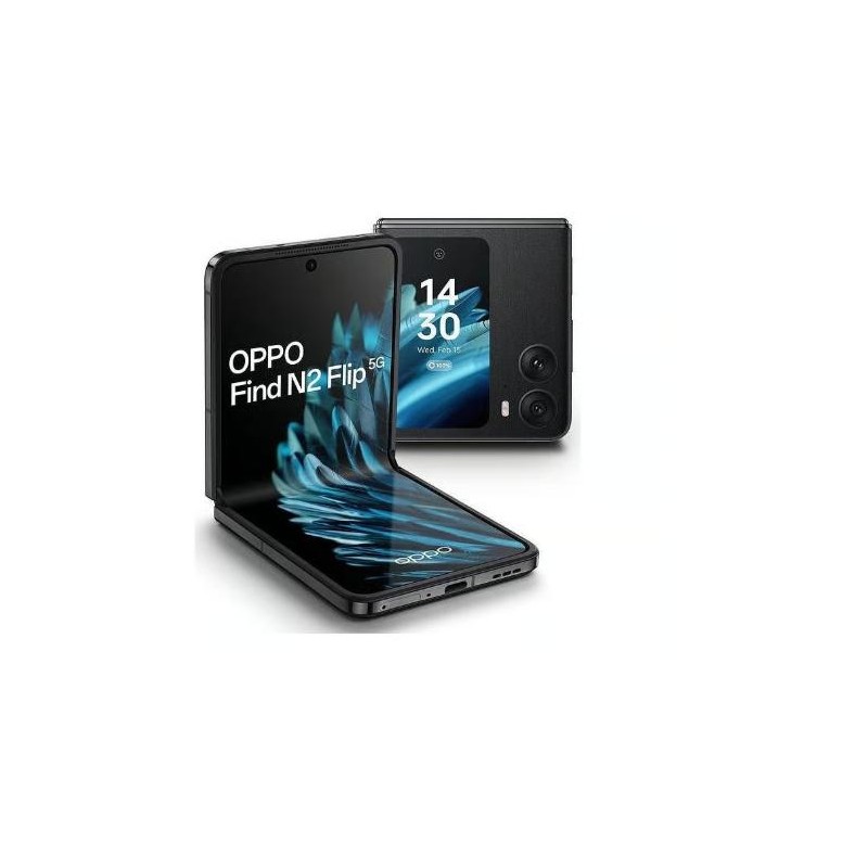 OPPO Find N2 Flip Astral Black ,8GB,256GB--BRAND