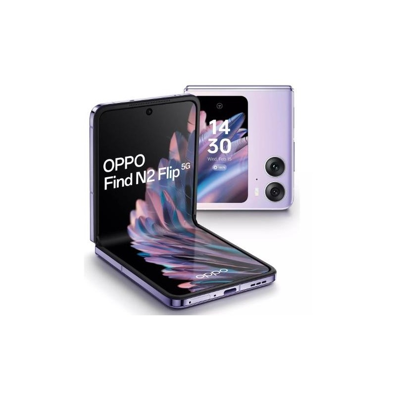 OPPO Find N2 Flip Moonlit Purple ,8GB,256GB--BRAND