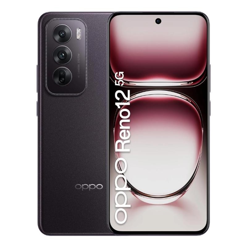 OPPO Reno 12 5G Black Brown ,12GB,256GB--BRAND