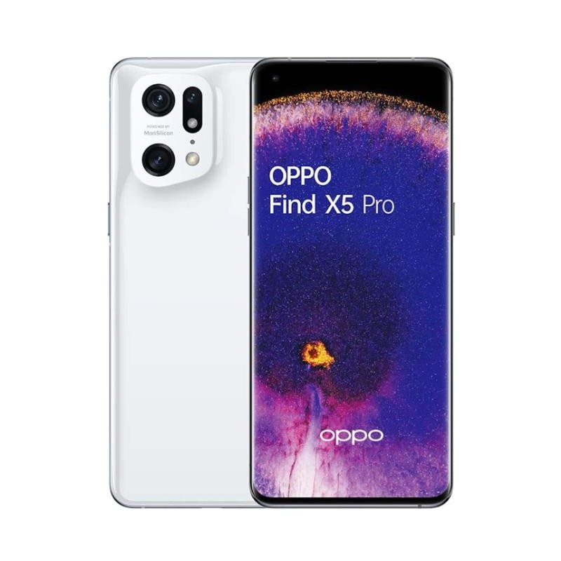 OPPO Find X5 Pro 5G Ceramic White ,12GB,256GB--BRAND