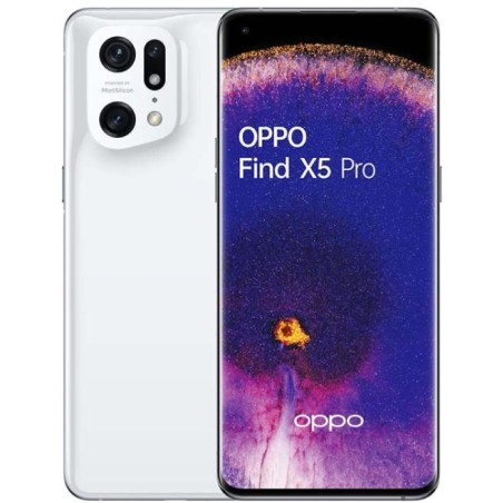 OPPO Find X5 Pro 5G Ceramic White ,12GB,256GB--BRAND