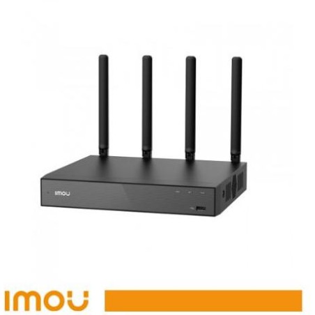 Imou Videoregistratore di rete NVR a 10 Canali 4K Wireless +audio bidir. Wi-Fi 6