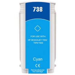 130ML Cyan Reman HP DesignJet T850,T870,XT870,XT950498N5A