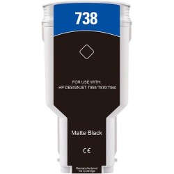 300ML Black Reman HP DesignJet T850,T870,XT870,XT950498N8A