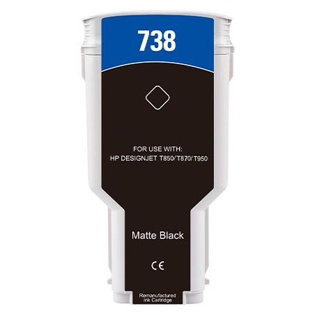 300ML Black Reman HP DesignJet T850,T870,XT870,XT950498N8A