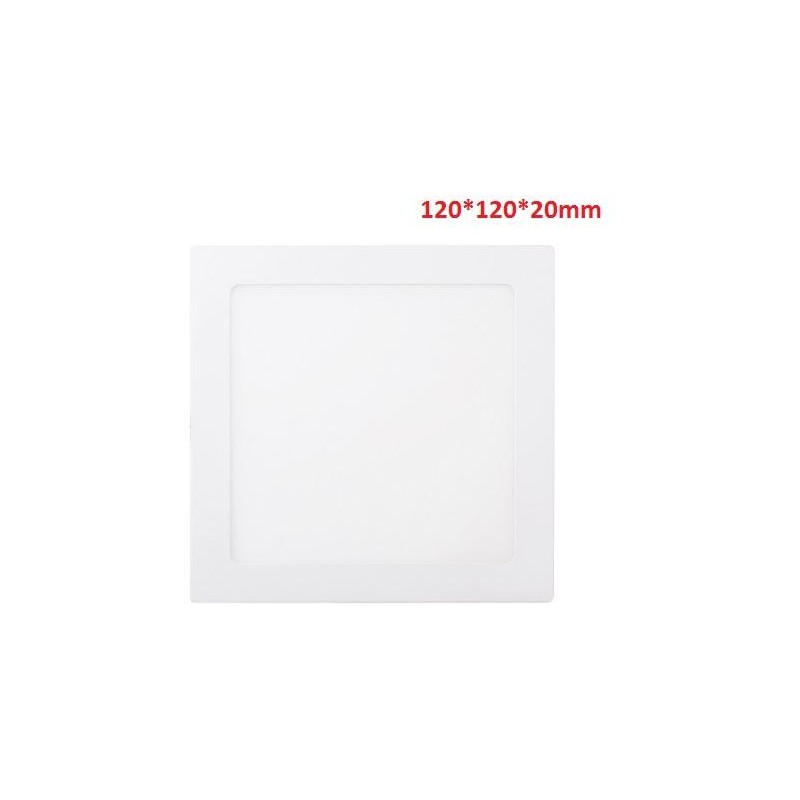 6W-400LM-4000K120º-120*120*20mm/110*110mm-AC90-265V
