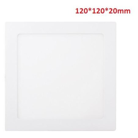6W-400LM-4000K120º-120*120*20mm/110*110mm-AC90-265V