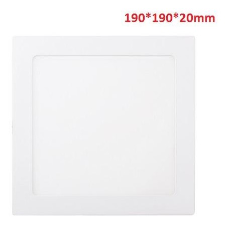 15W-1100LM-4000K120º-190*190*20mm/180*180mm-AC90-265V