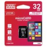 microSD 32GB CARD class 10 UHS I + adapter - retail blister