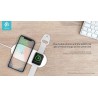 Caricatore Wireless 2 in 1 per iPhone ed Apple Watch 12W