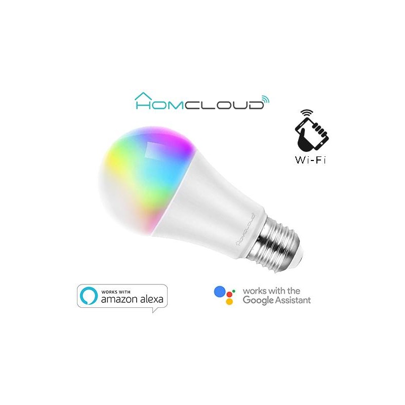 Lampadina Wi-FI RGB+CCT Dimmerabile
