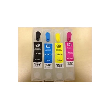 12ML Black Vuoti autoreserta Ricaricabile 16XL