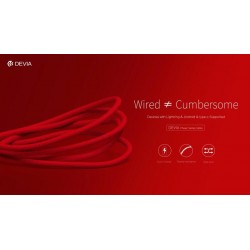 Cavo Lighting Apple Pheez 1mt per Carica Rapida Rosso