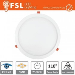 Downlight LED IP20 18W 4000K 1400LM 110° FORO:215mm