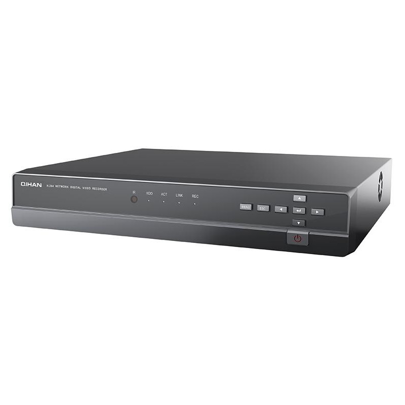 Dvr 8 Canali AHD 1080P, Hybrid, H.264, 1 Sata 6TB, Fanless