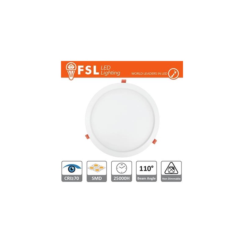 Downlight LED IP20 3W 4000K 170LM 110° FORO:75mm