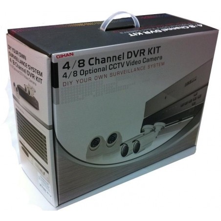 Kit Analogico, 1 DVR 1080N, 2 bullet e 2 dome AHD 720p