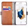 Custodia in Pelle con Portadocumenti per iPhone 6S/6 Marrone