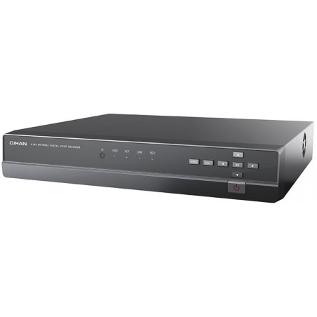 Dvr 4 Canali 4MP 5in1, H264, 1 Sata 6TB, Fanless Cloud