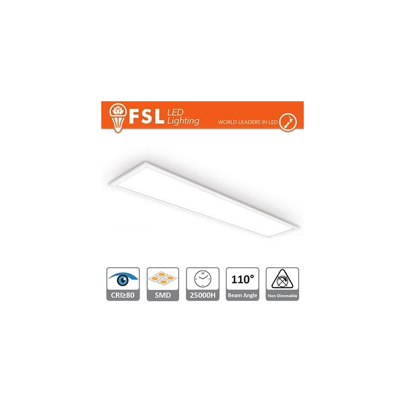 Pannello LED 30x120cm - 4000K 48W 3700LM CRI80