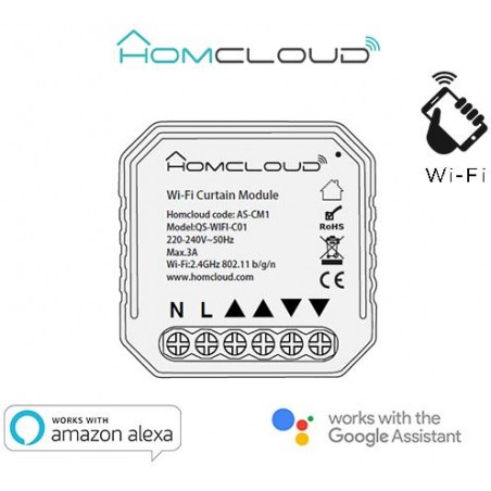 Modulo tapparelle Intelligente Wi-Fi da incasso