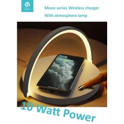 Caricatore Wireless 10W con Luce Regolabile Modello EL104