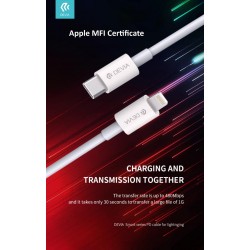 Cavo carica e dati 1,5 metri 18W per iPhone MFI carica rapid