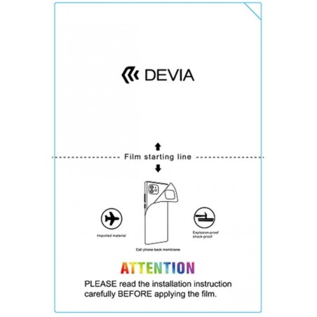 Pellicola Posteriore 12x18 TPU Anti Shock per plotter