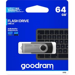Chiavetta/Pendrive USB Goodram Twister 64GB nera USB 2.0