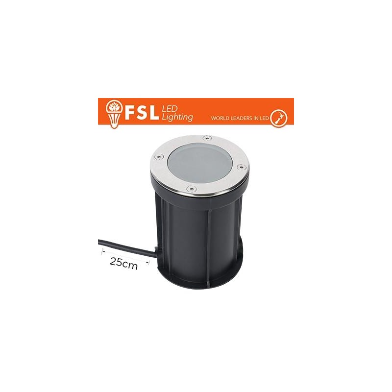 Faretto da esterno carrabile calpestabile GU10 IP67