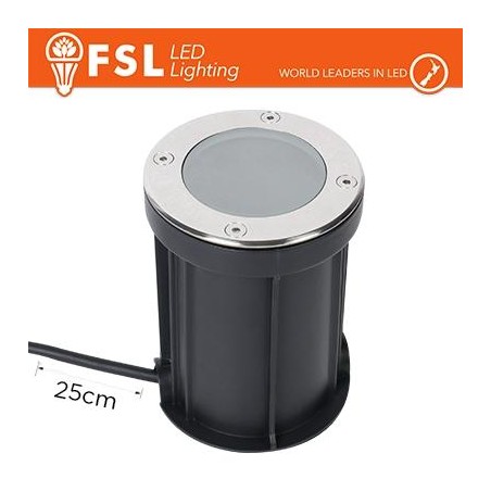 Faretto da esterno carrabile calpestabile GU10 IP67