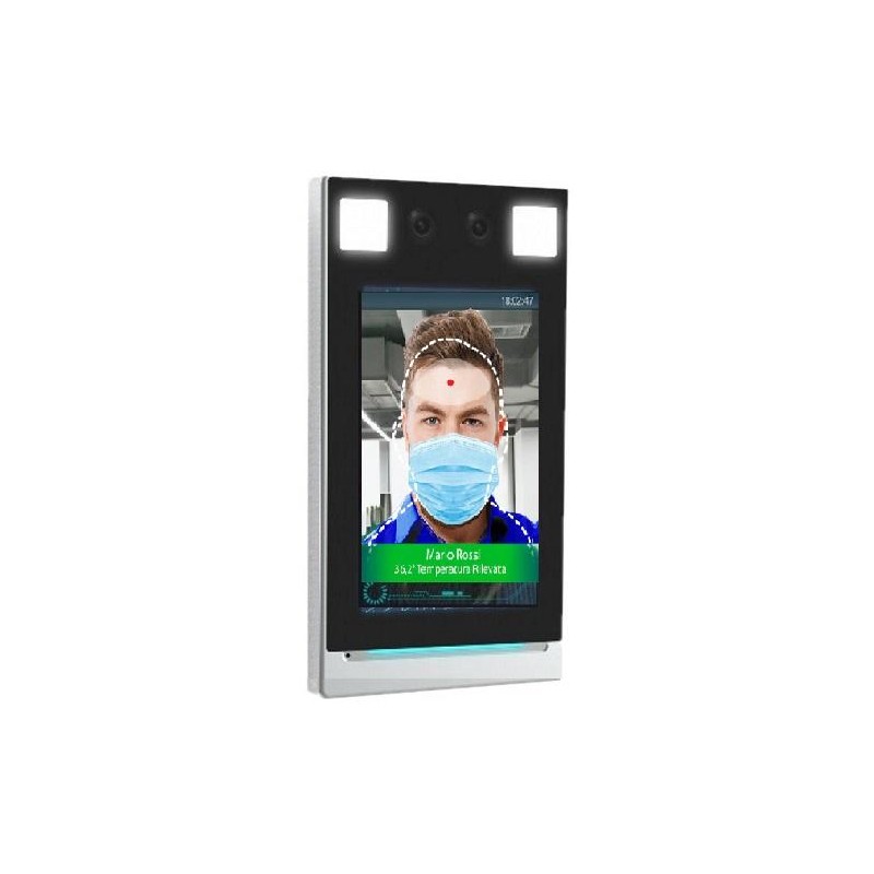 Terminale controllo accessi, sensore rilevamento temperatura