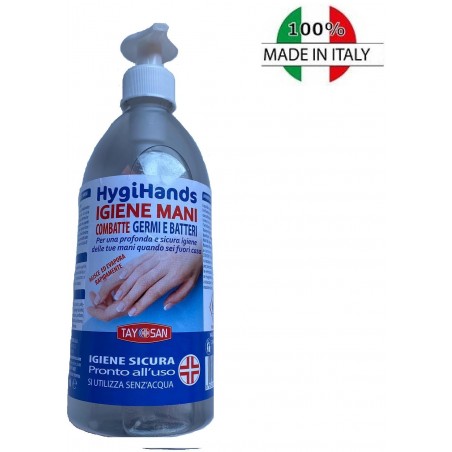 Soluzione liquida igienizzante 500ml Hygihands alcool  65%