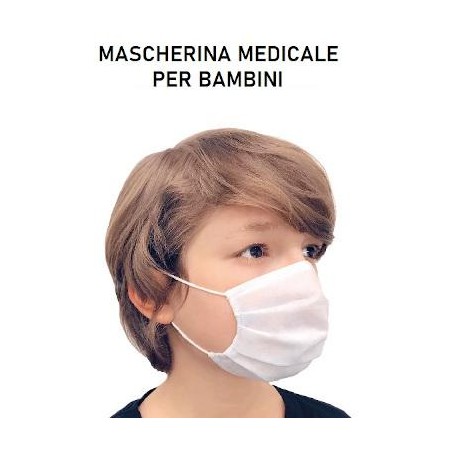 Per Bambini mascherina Chirurgica Medicale monouso 3 strati