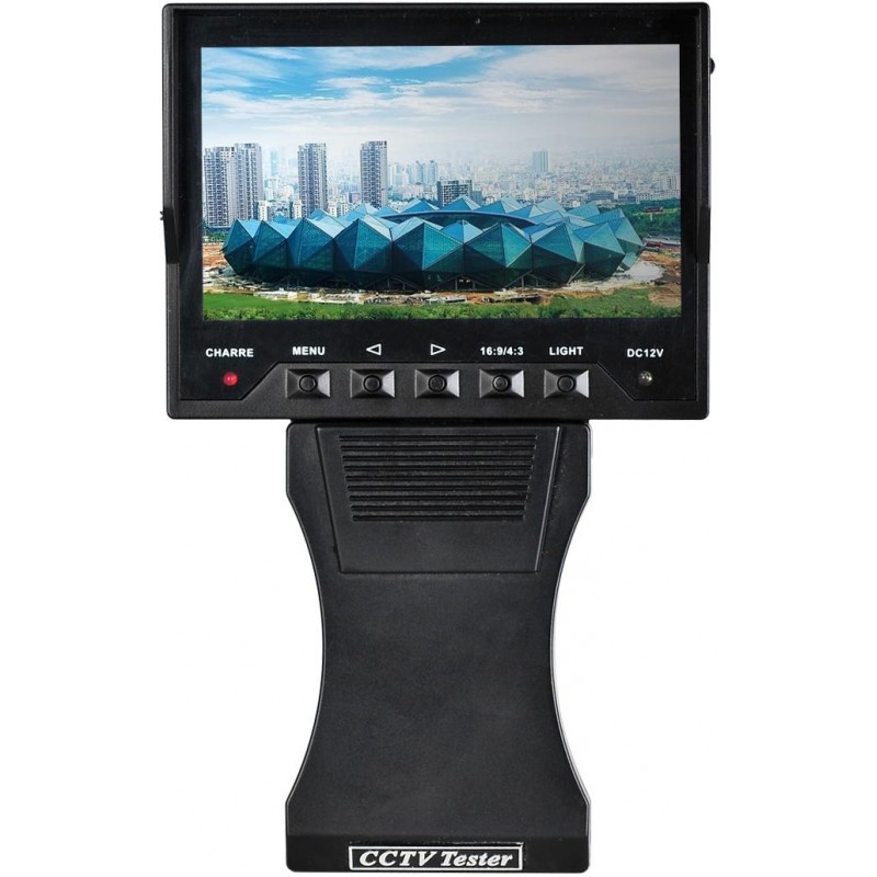 CCTV Tester AHD 1080p + Analogic, schermo 4,3 pollici