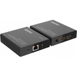 Coppia di Extender HDMI, 70m cavo UTP, 4K@60Hz HDR, Loop-out