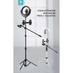 Supporto con luce circolare 12