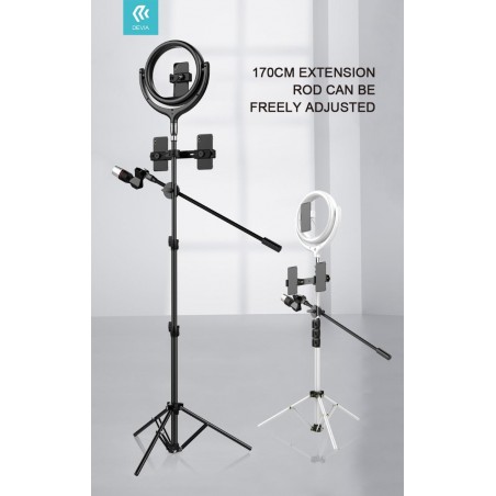 Supporto con luce circolare 12